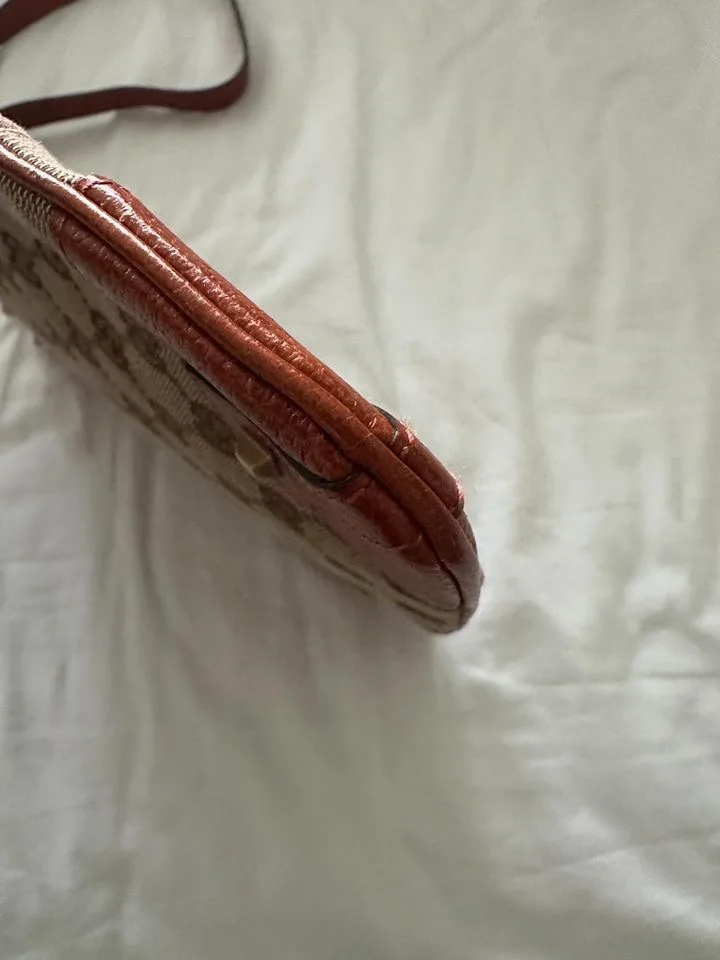 Authentic Gucci GG Monogram Crossbody Bag image indicator(7)