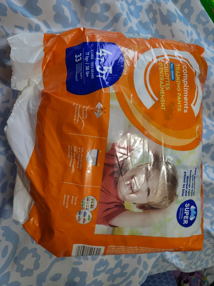 Compliments Training Pants Size 4T-5T thumbnail