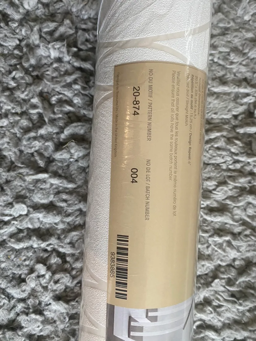 Bouclair Wallpaper - 2 Rolls Brand New image indicator(3)