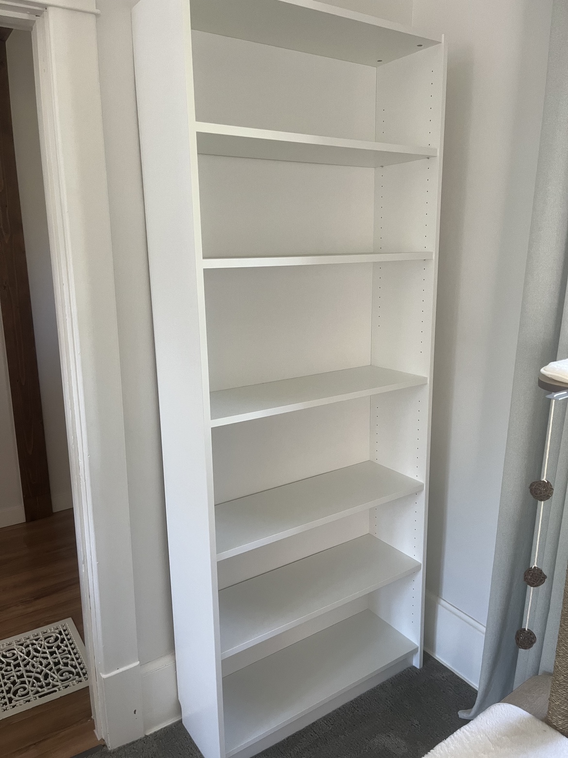 White Bookshelf