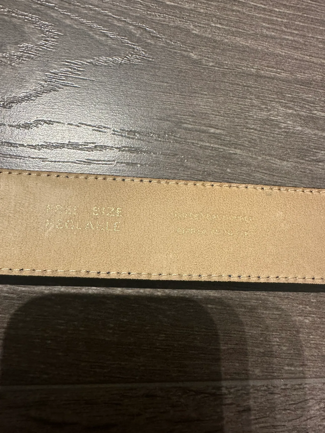 Longchamp Leather Belt navy blue image indicator(8)