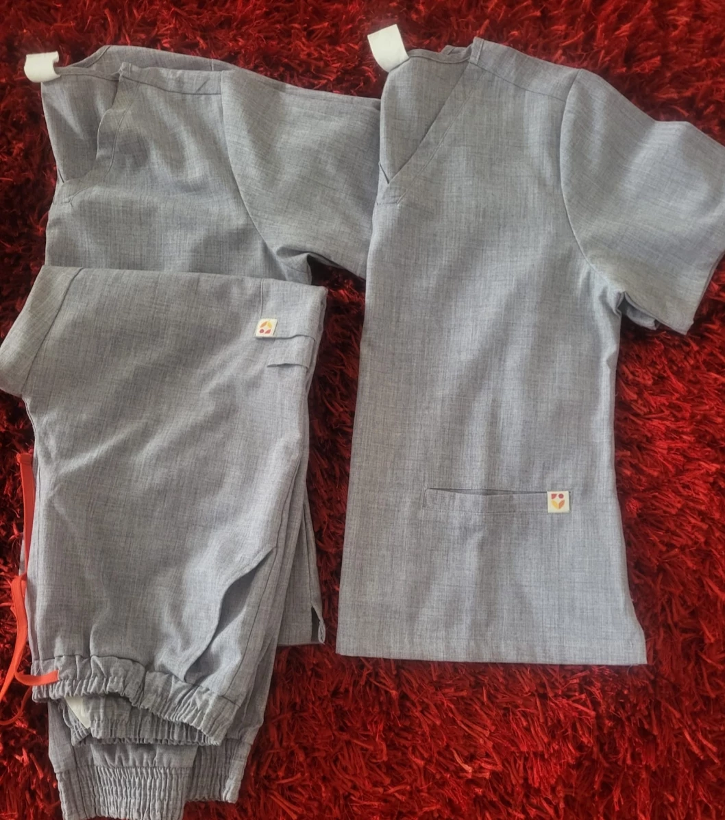 Norquest Grey Scrubs Set
