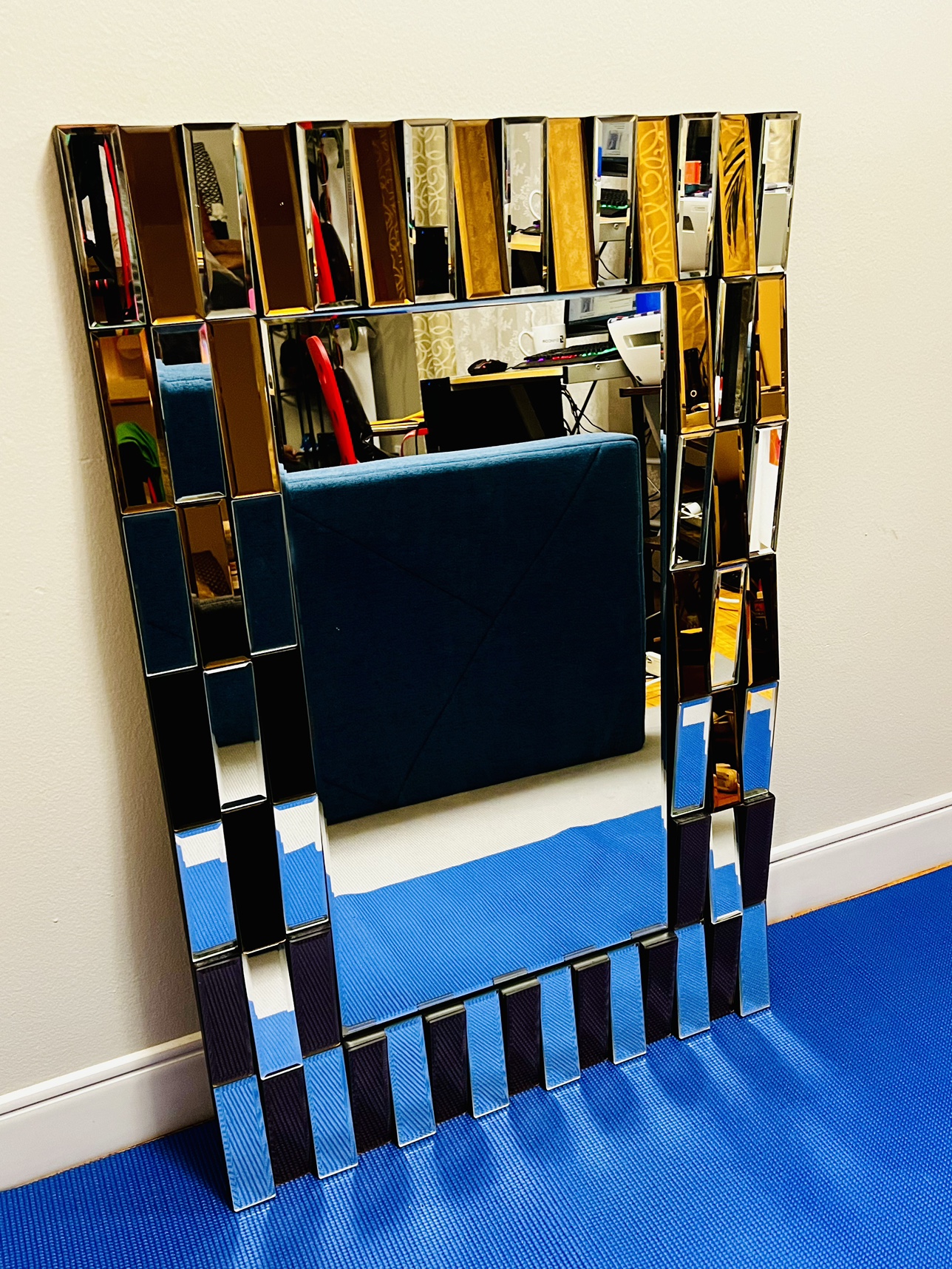 Artloge Golden Brown Rectangular Wall Mirror ***New*** - photo 4
