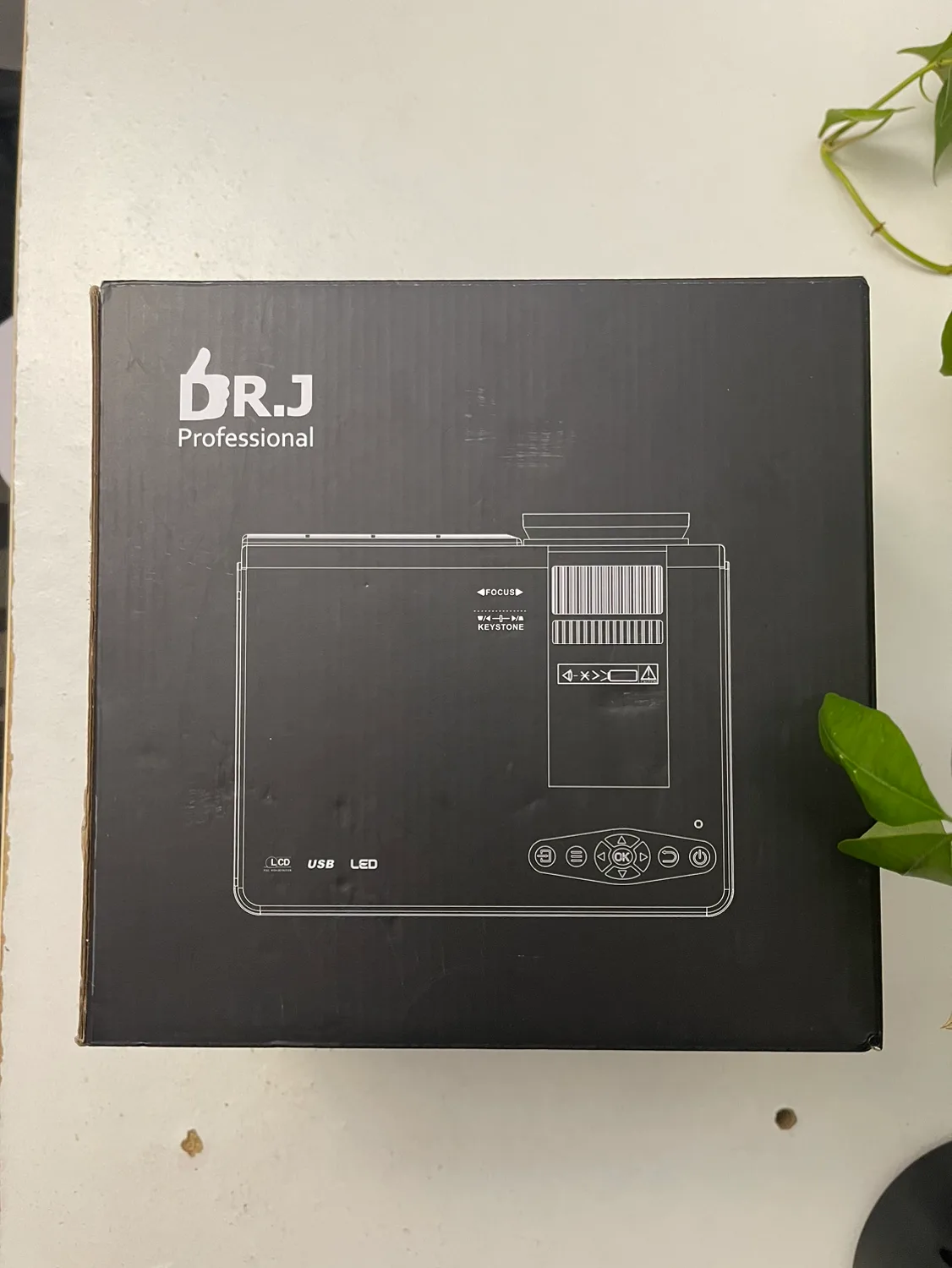 DR.J Mini Professional Projector image indicator(3)