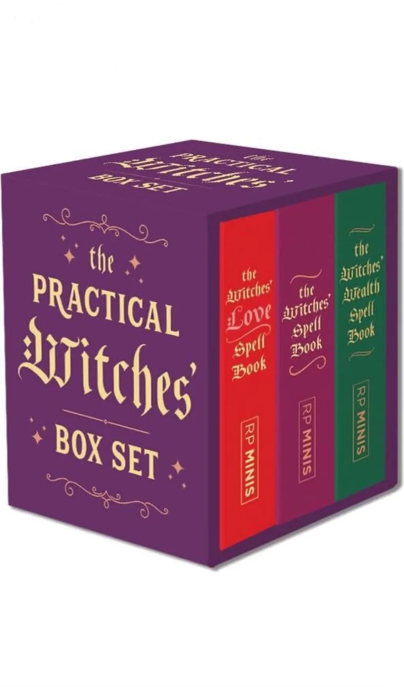 NIB The Practical Witches' Box Set, Set of 3 Velvet Books image indicator(5)
