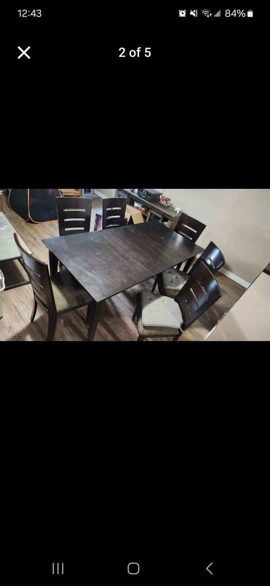Dining Table and 6 Chairs - photo 2