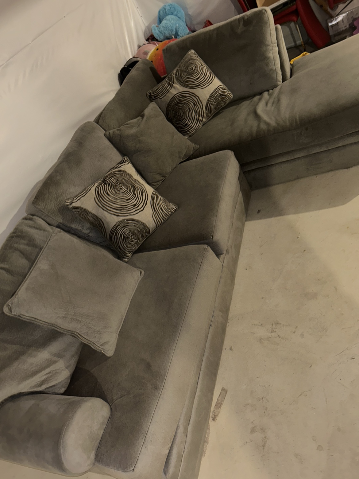 Grey Sectional Sofa - photo 2