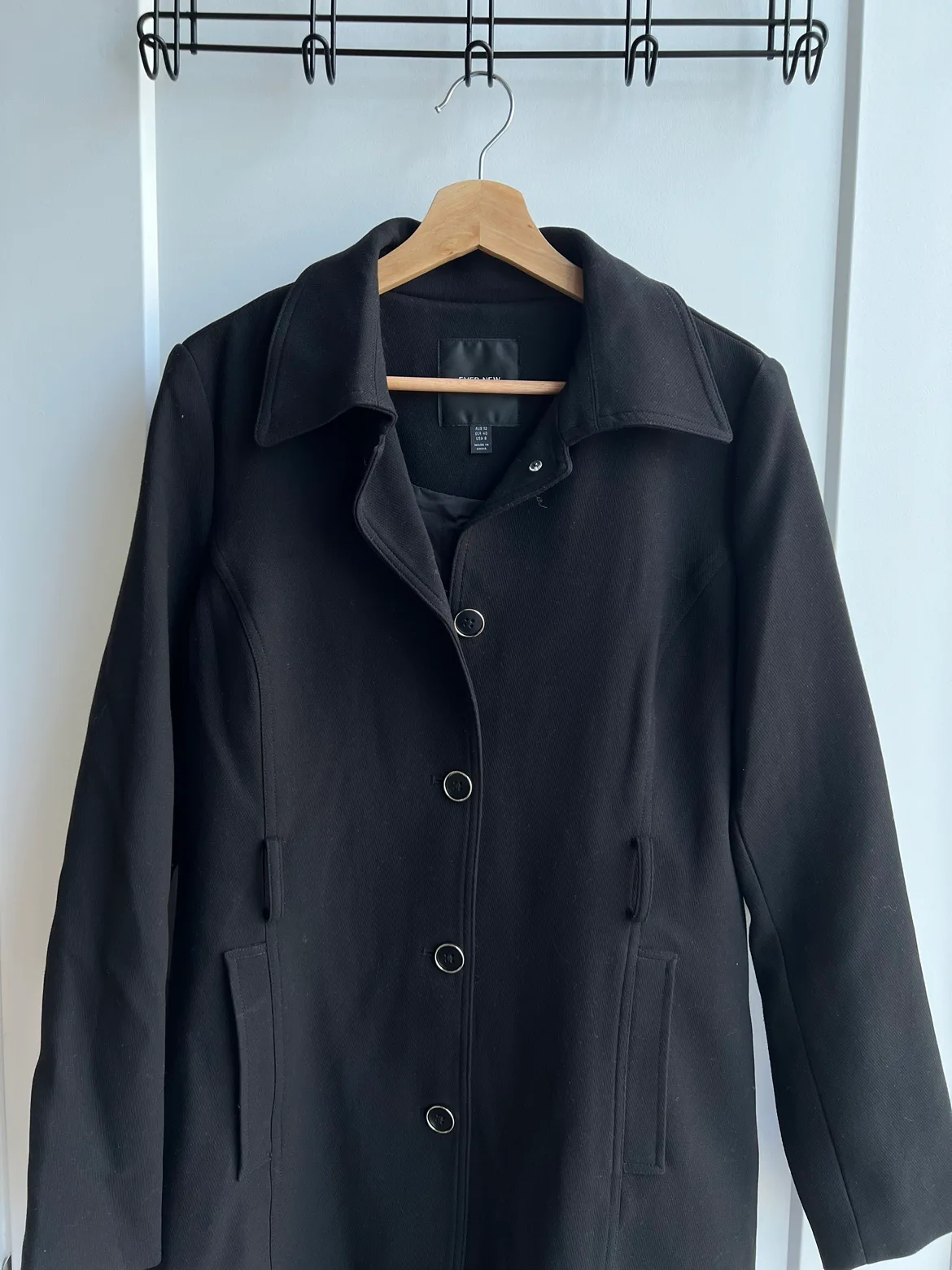 Ever New Black Trench Coat image indicator(2)