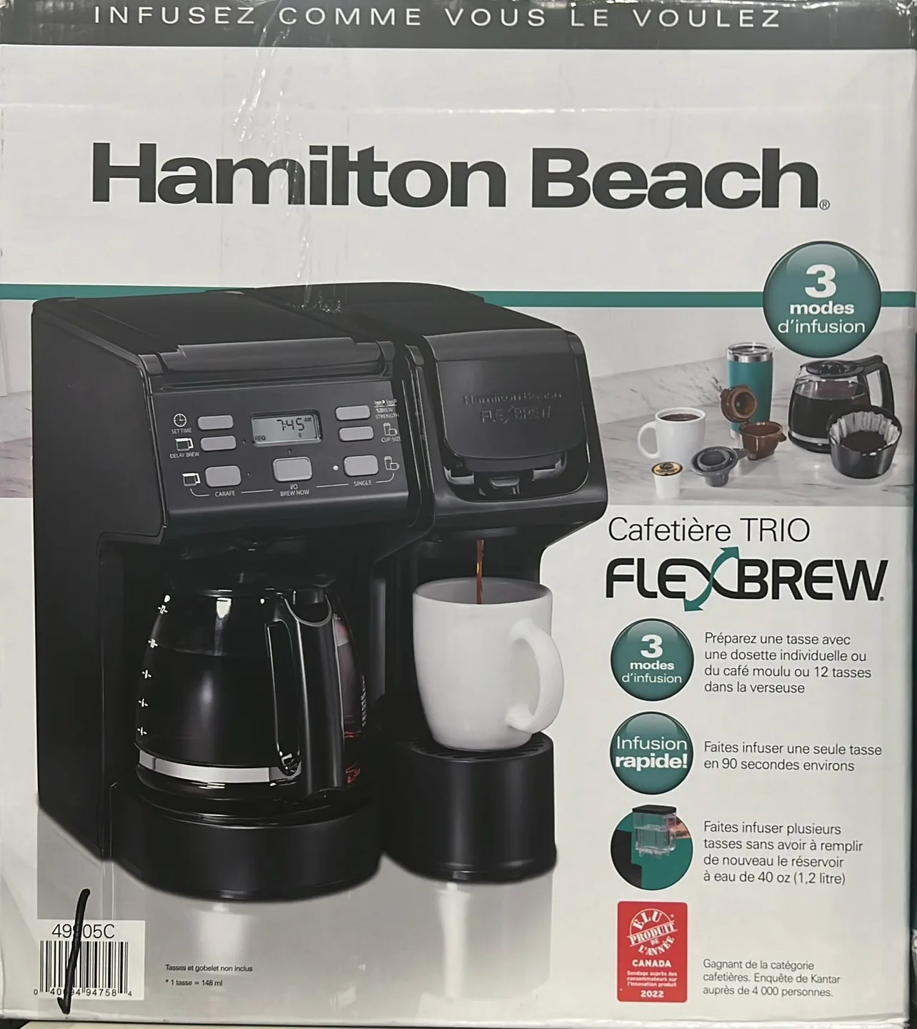 Hamilton Beach Flexbrew Trio Coffee Maker thumbnail