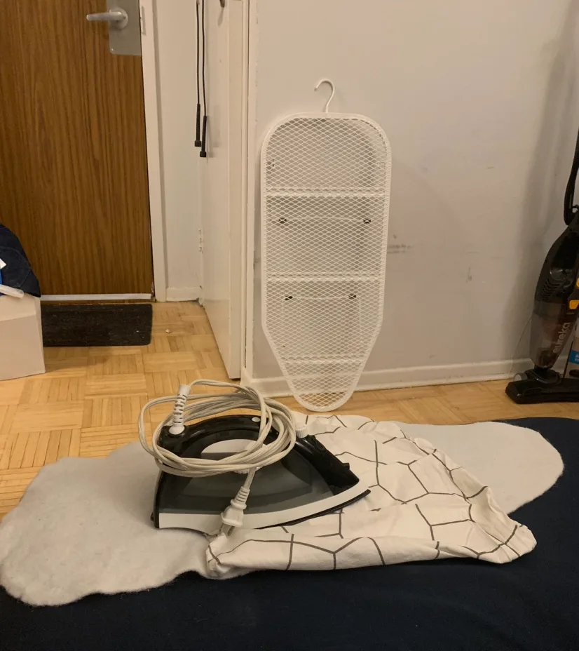 Proctor Silex Iron ($10) and Ikea Ironing Board ($5) thumbnail