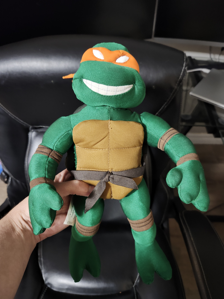 $20 spin master ninja turtles plush 12"