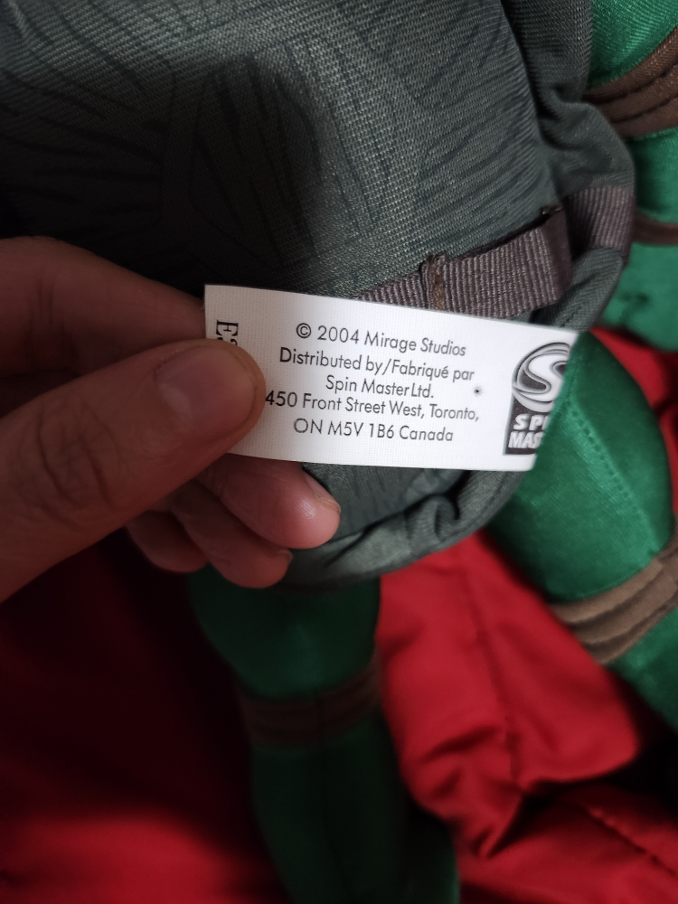 $20 spin master ninja turtles plush 12" - photo 5