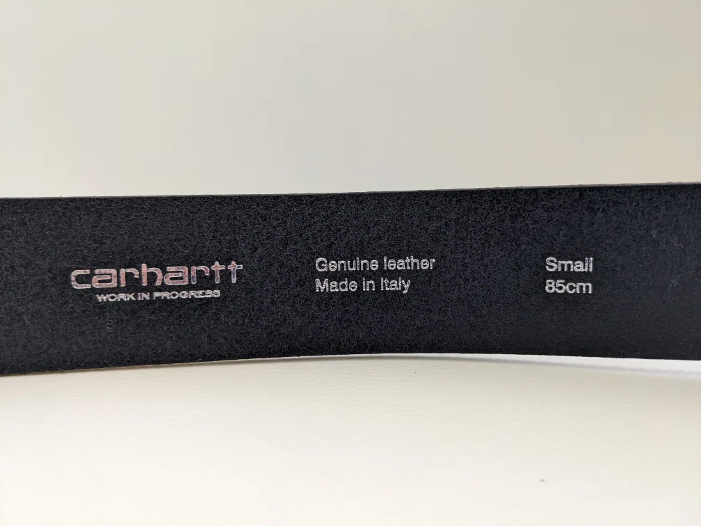 *BRAND NEW* Carhartt Black Script Belt image indicator(3)