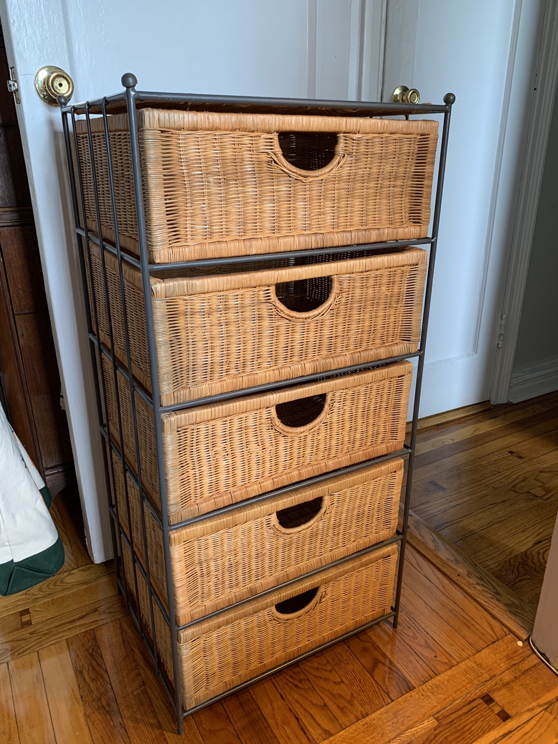 Small Wicker Drawer Dresser