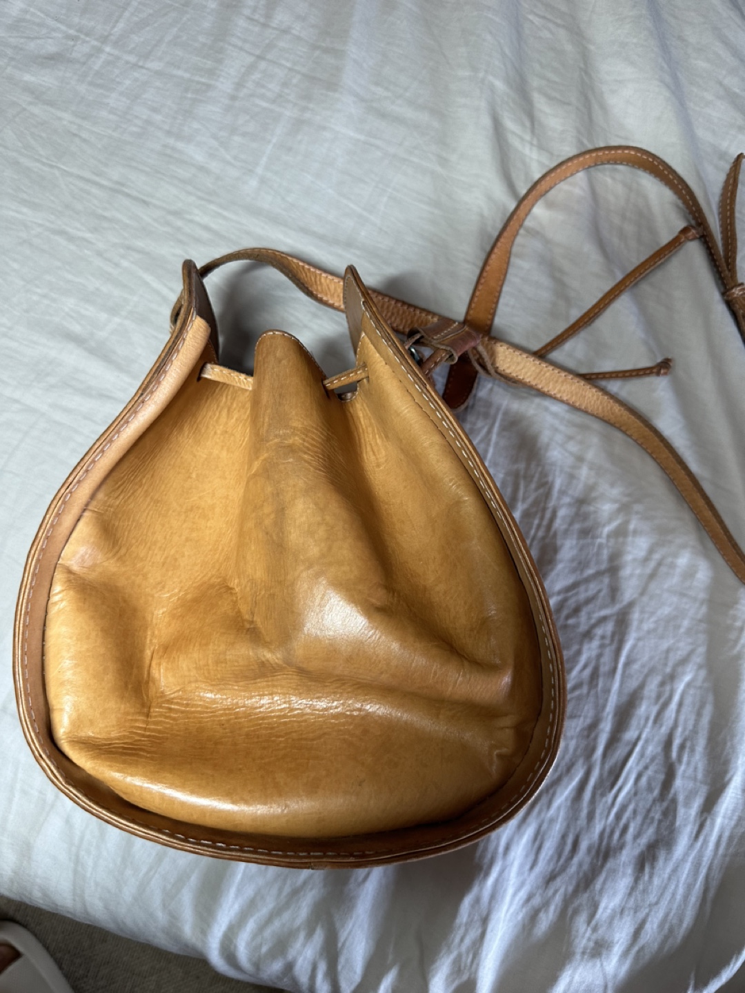 Leather Bucket Bag - photo 2