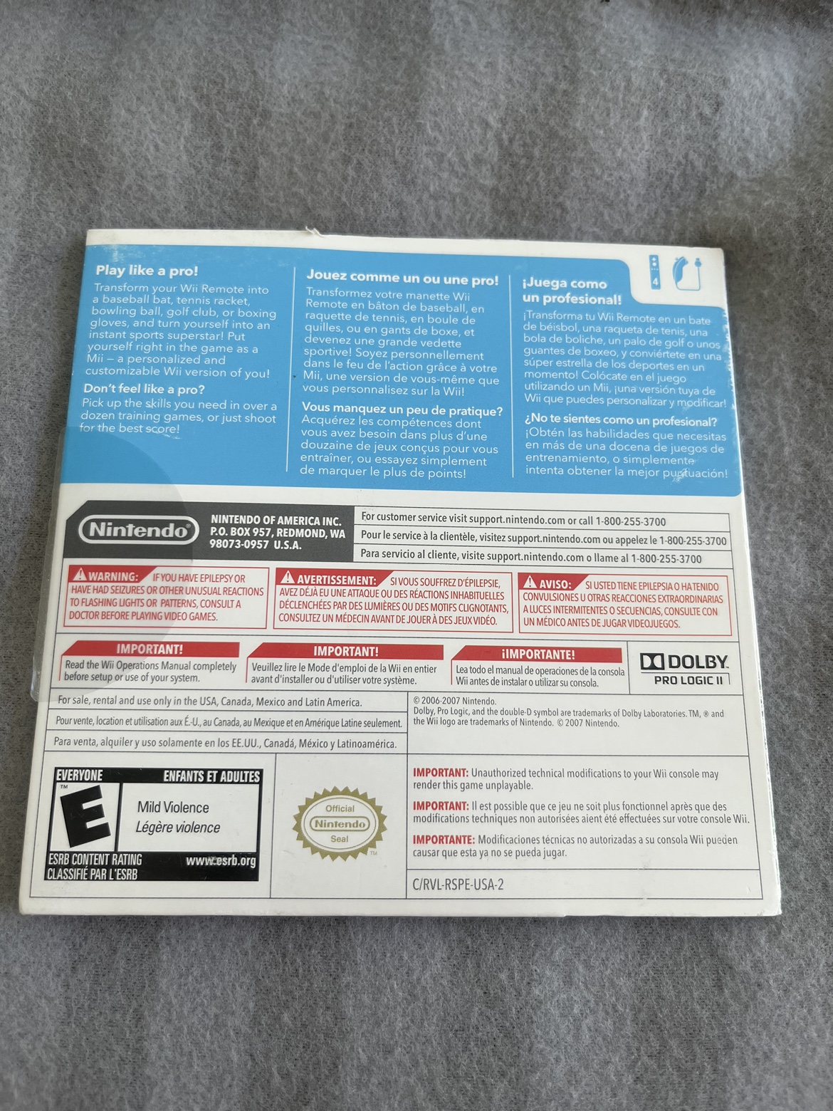 Nintendo Wii’s Wii Sports - photo 3
