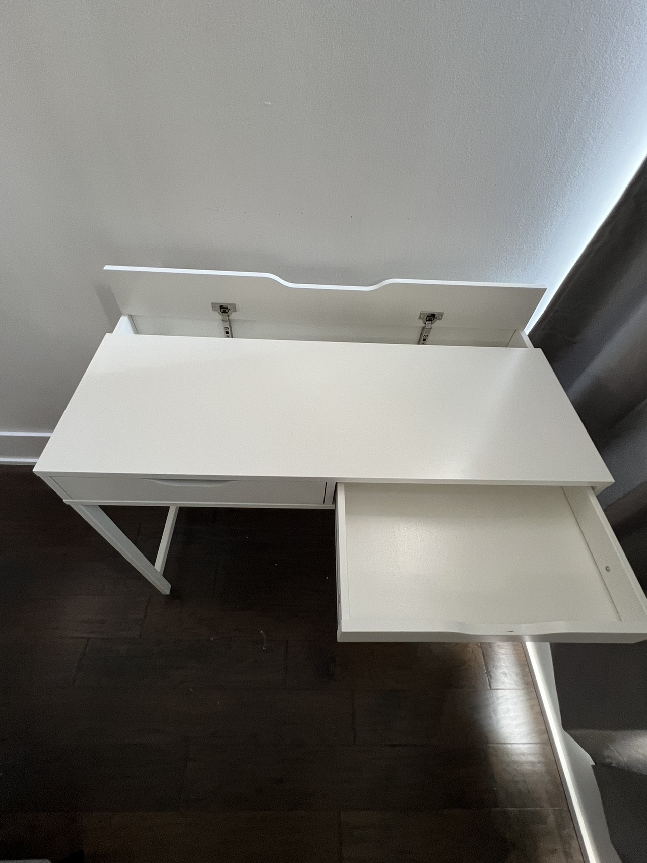 White Desk with 2 Drawers (IKEA) - photo 2