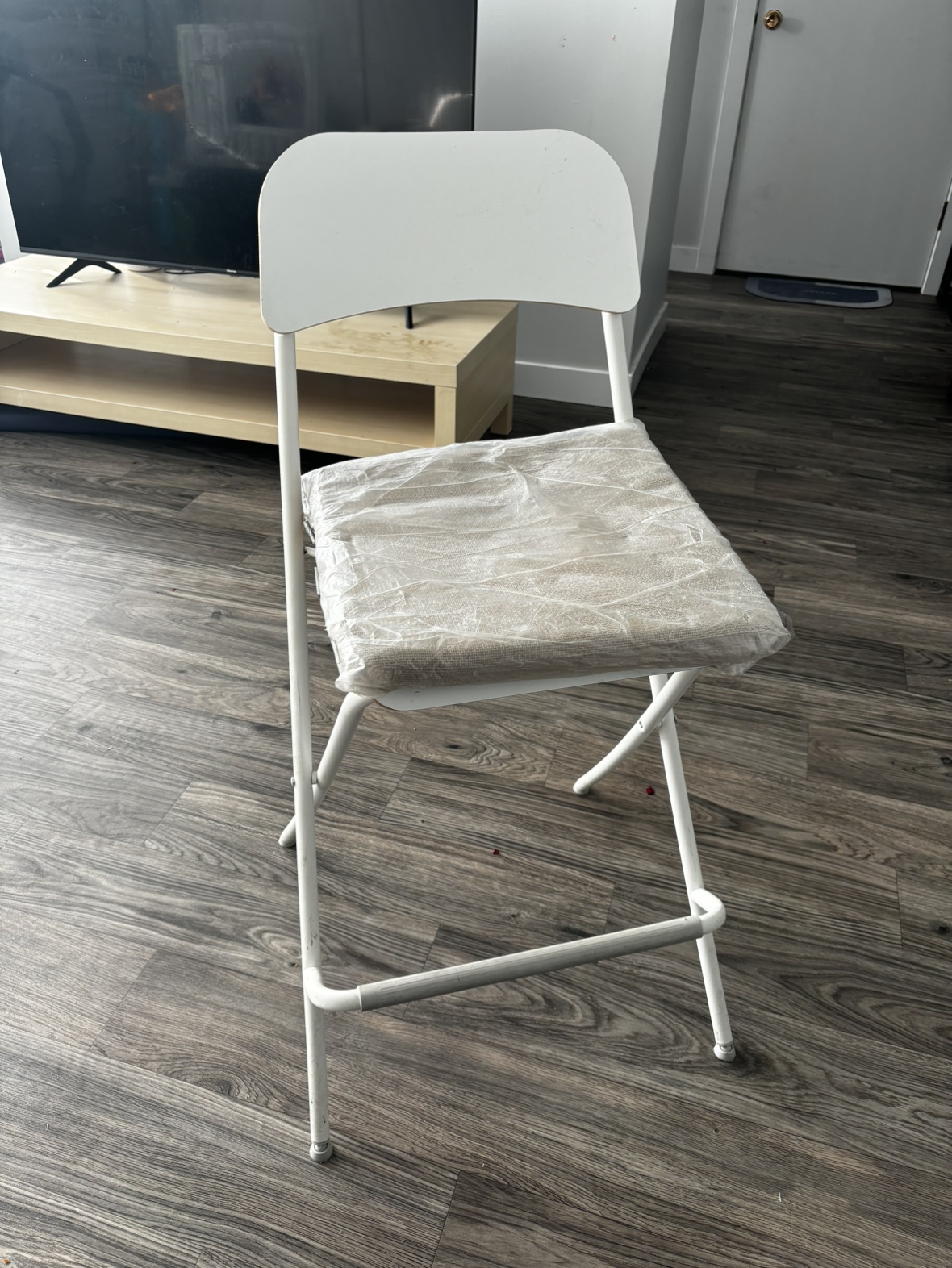 IKEA Bar Stool with Backrest - Free Pad - photo 2