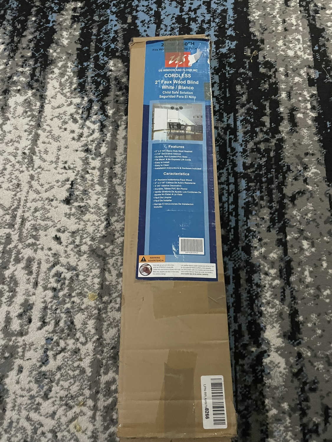 2" Faux Wood Cordless Blind