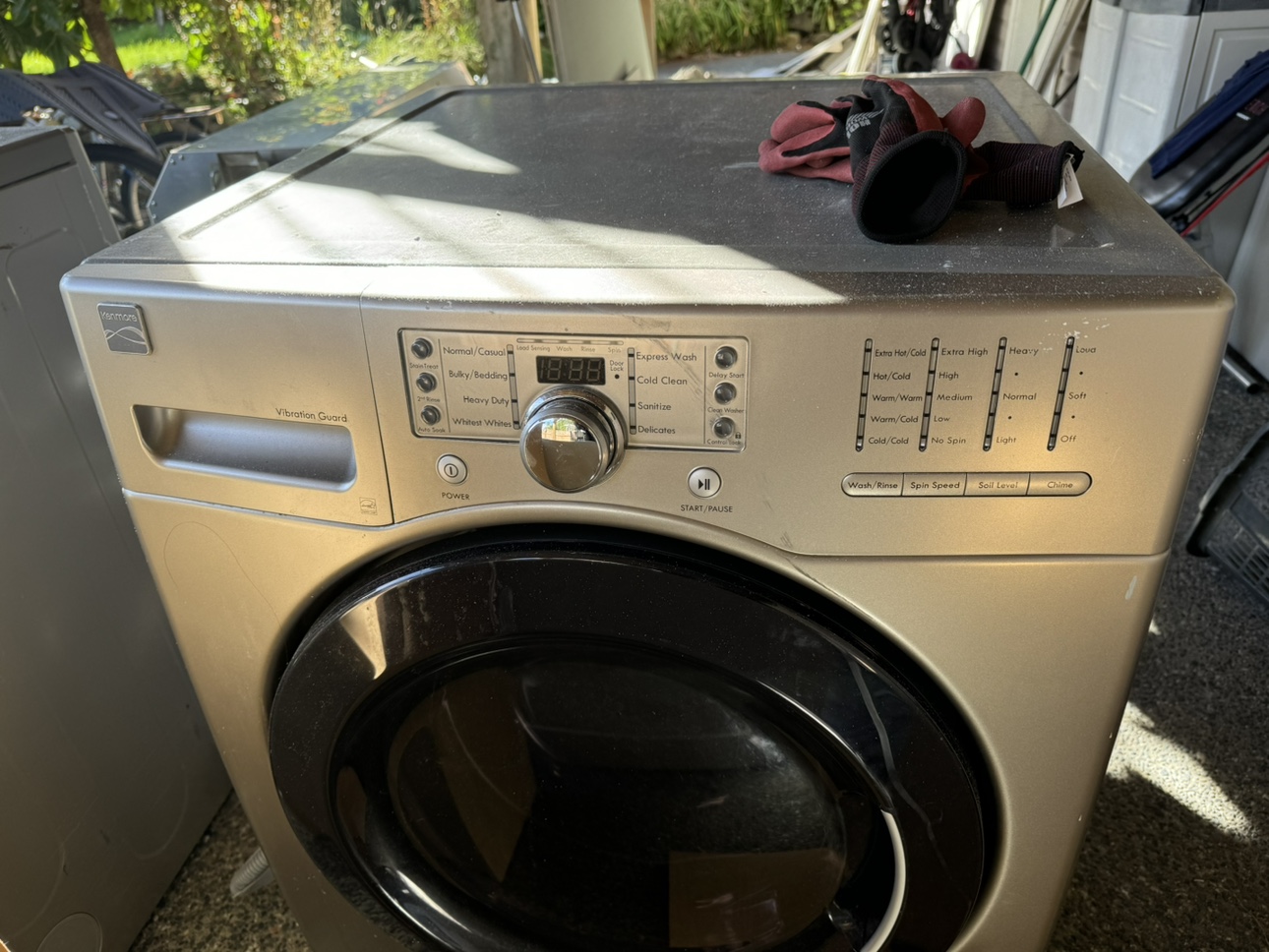 Kenmore Elite Front Load Washer and dryer - photo 2