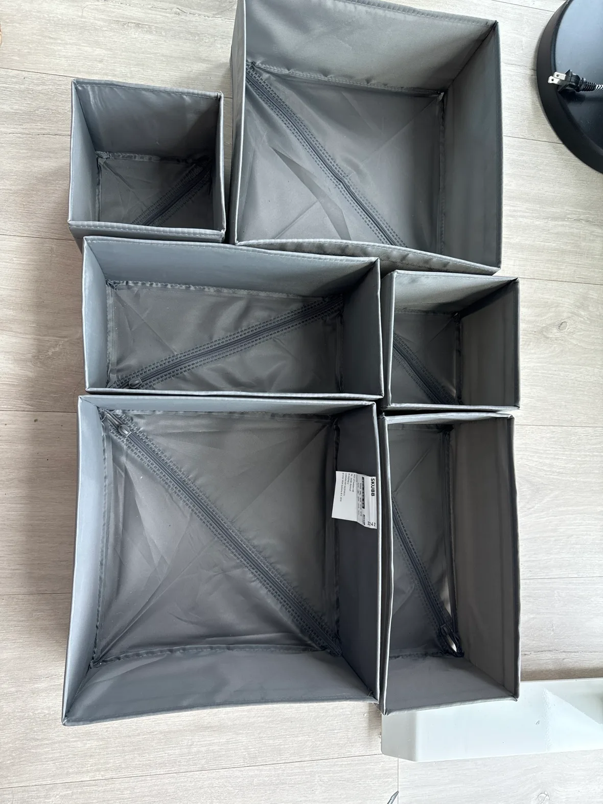 Set of 6 Storage Bins for IKEA drawer thumbnail