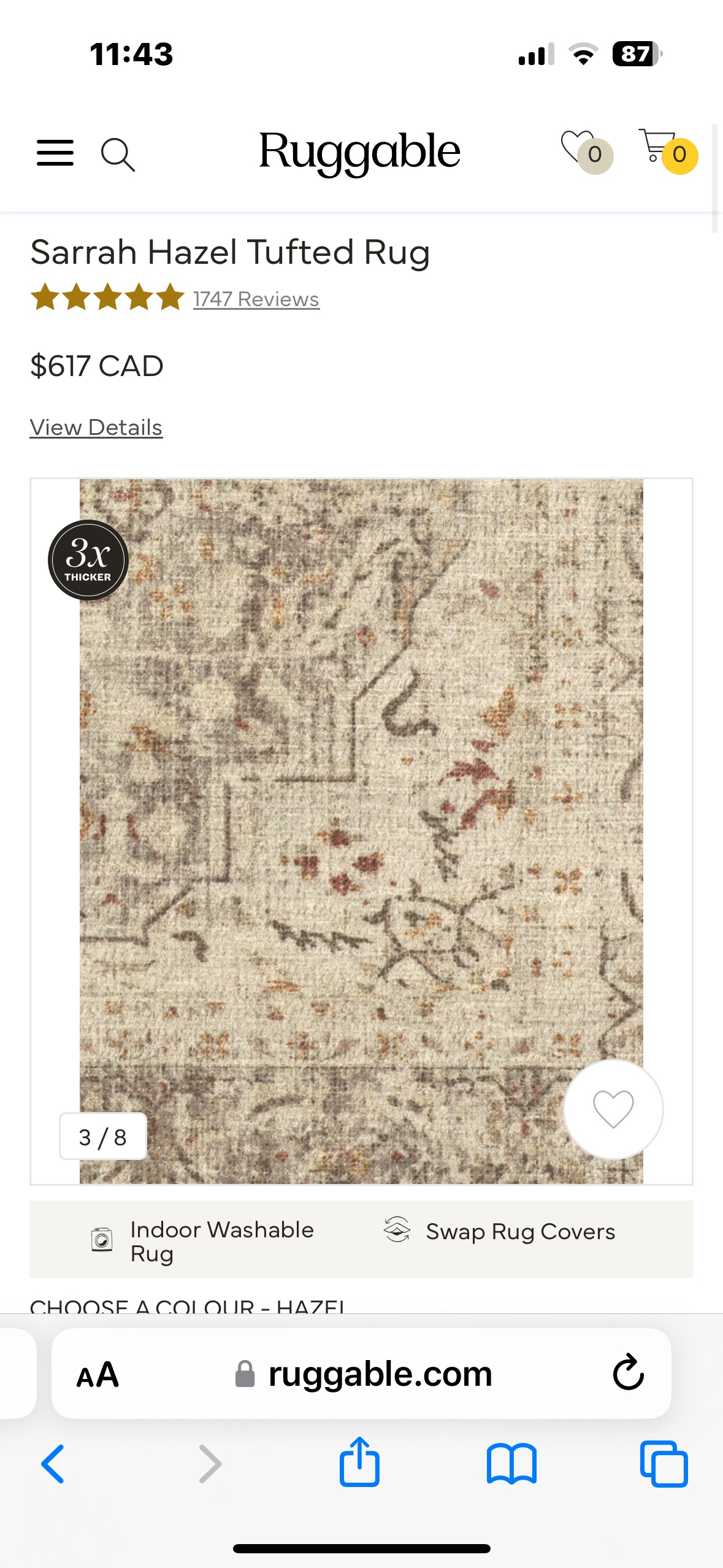 Ruggable Sarah Hazel Tufted Rug - photo 2