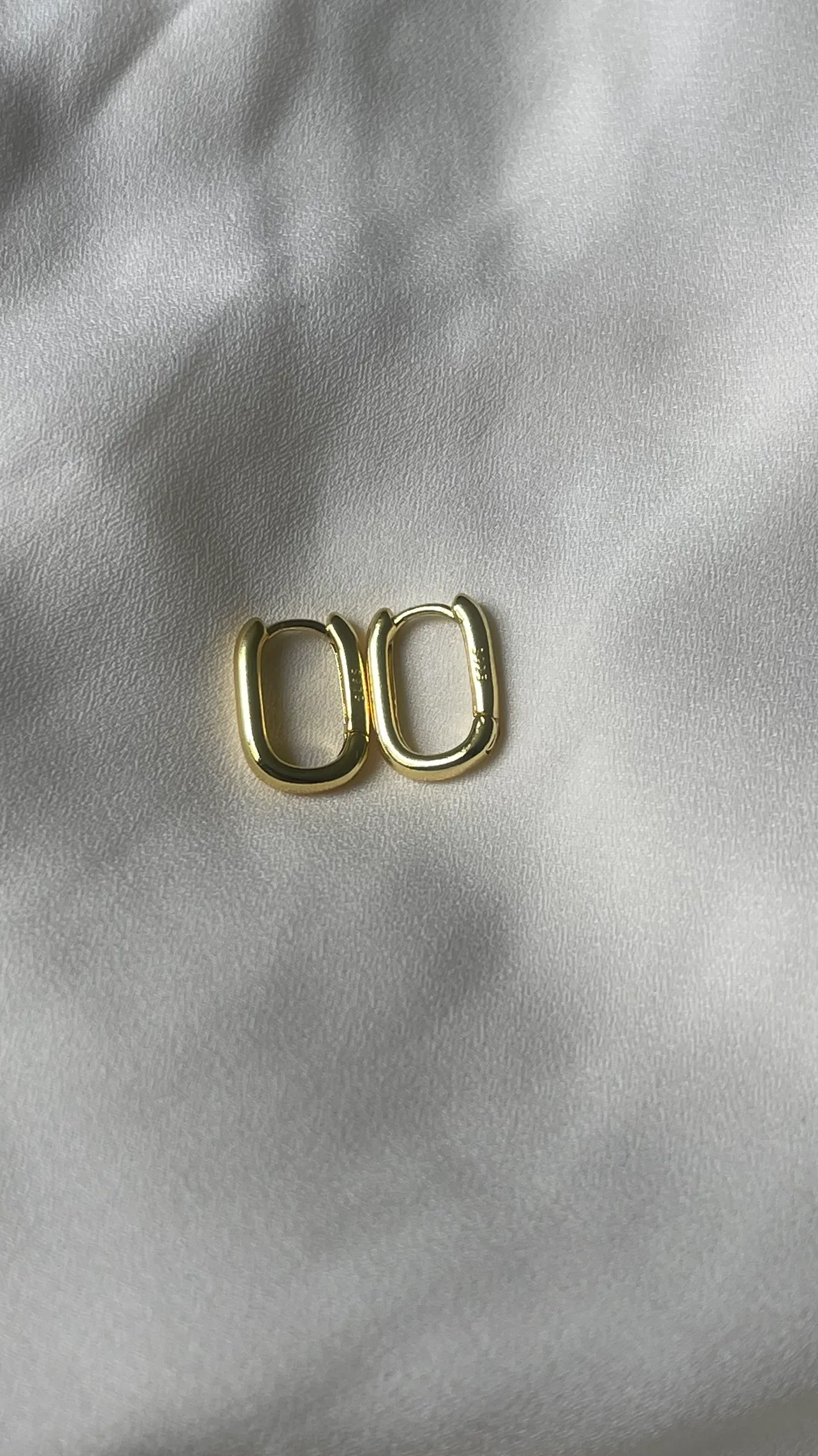 U-shape 925 silver 14k Gold plated image indicator(2)