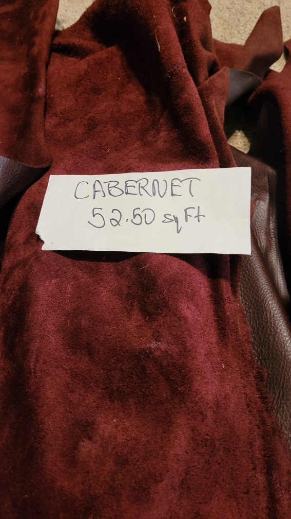 Cabernet Leather - 52.50 sq ft