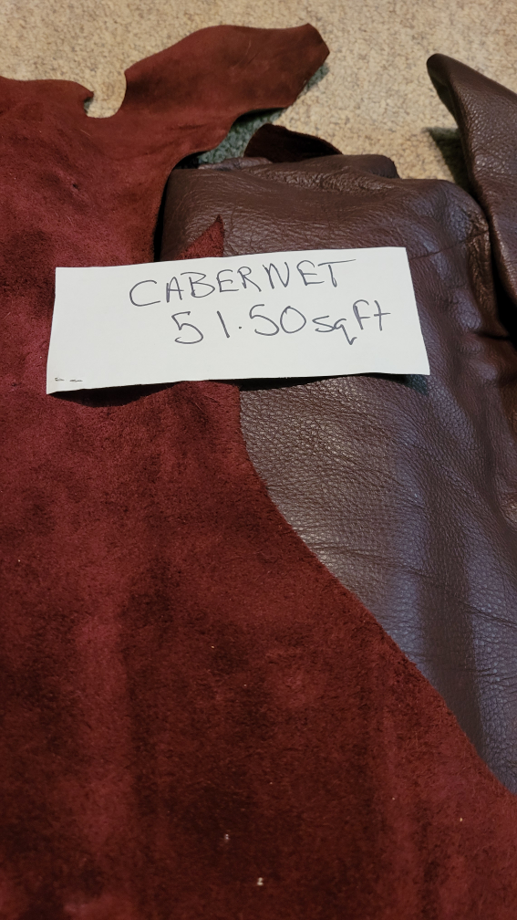 Cabernet Leather - 52.50 sq ft - photo 2