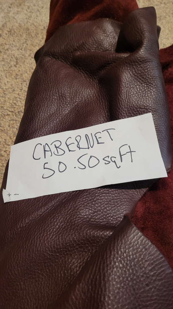 Cabernet Leather - 52.50 sq ft - photo 3