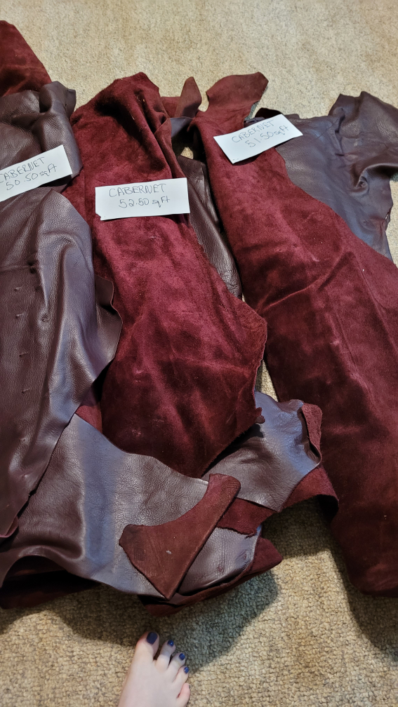 Cabernet Leather - 52.50 sq ft - photo 4