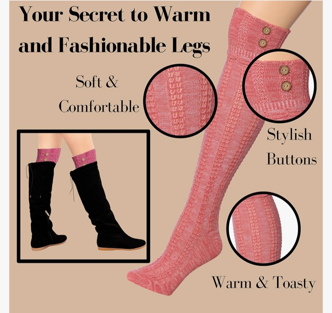 Winter Knee High Socks - photo 3