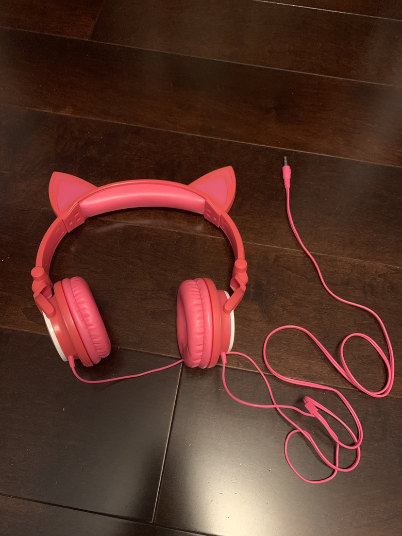 Pink Cat Ear Headphones - photo 2