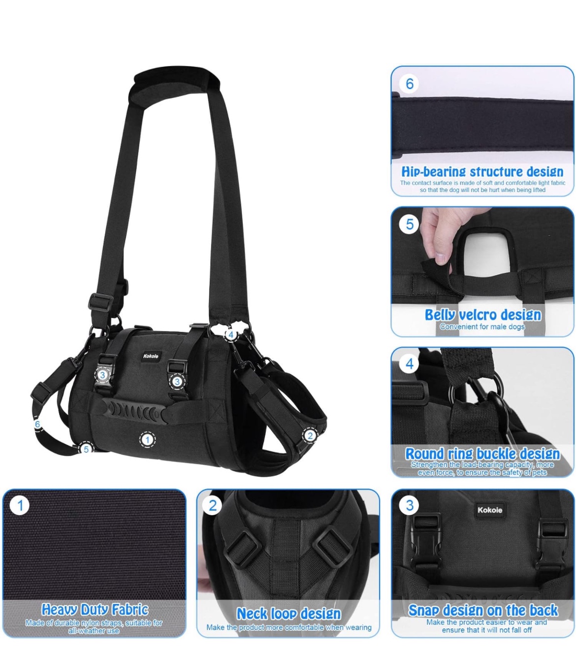 Dog Carry Sling - photo 5