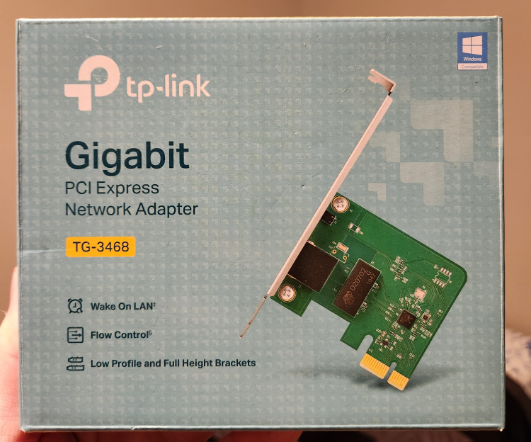 TP-Link Gigabit PCI Express Network Adapter