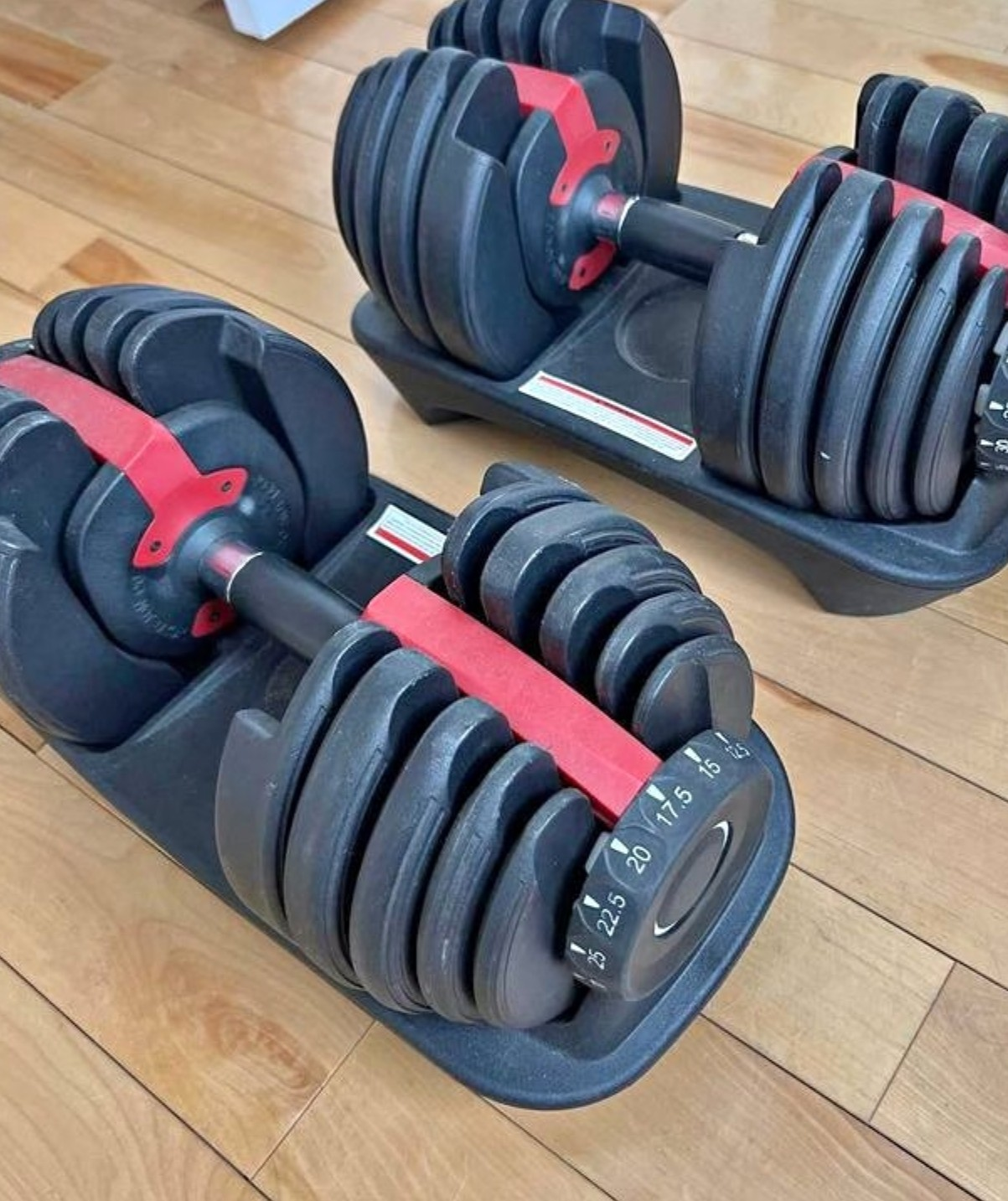 Adjustable Dumbbells bowflex