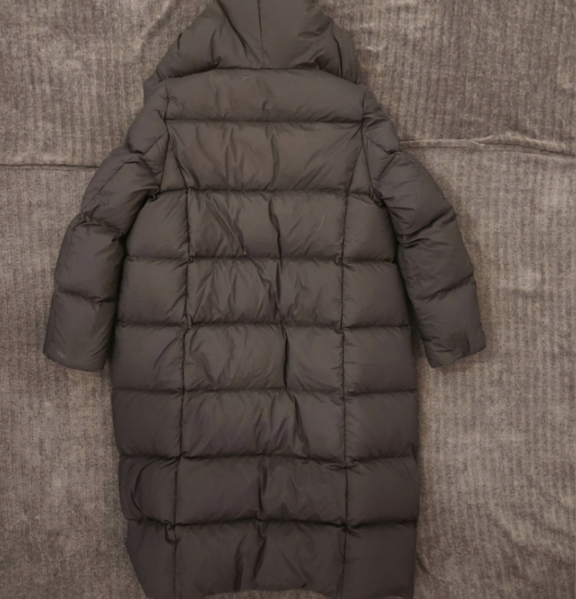 Duvet Puffer Jacket with Hood - photo 5