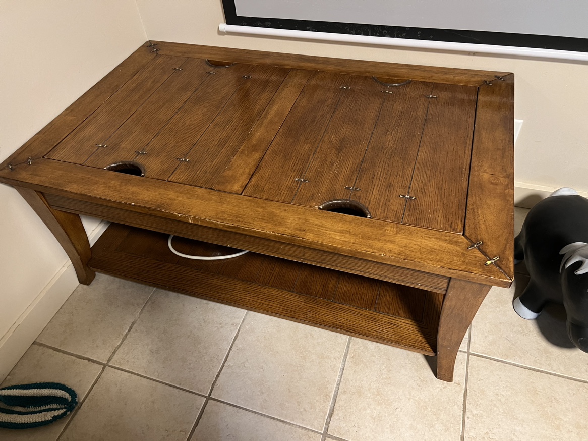 Sturdy Coffee Table with Storage 🧡