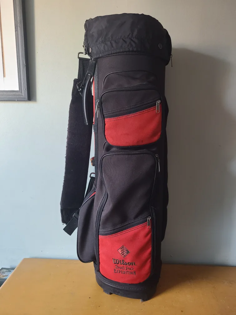 Wilson Trail Pak Expedition Golf Bag Caddy Rain Cover Golfing image indicator(2)