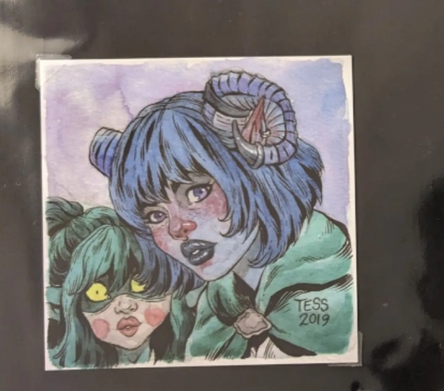 DnD "Critical Role" by Tess Fowler Closed Edition Card Prints image indicator(2)