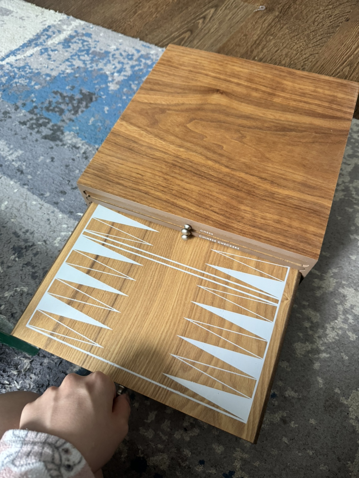 5-in-1 Wooden Game Set - photo 5