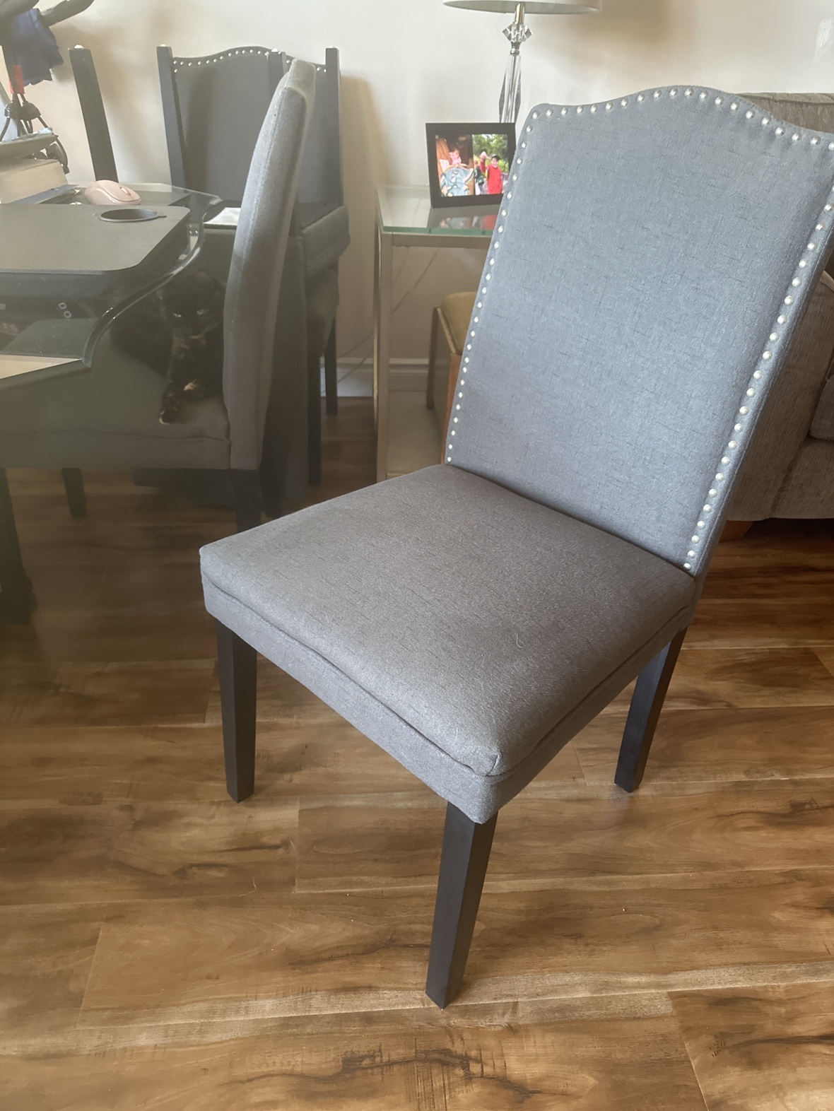 Beveled Glass Table and Chairs - photo 3
