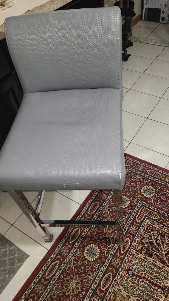 Grey Bar Stool - photo 3