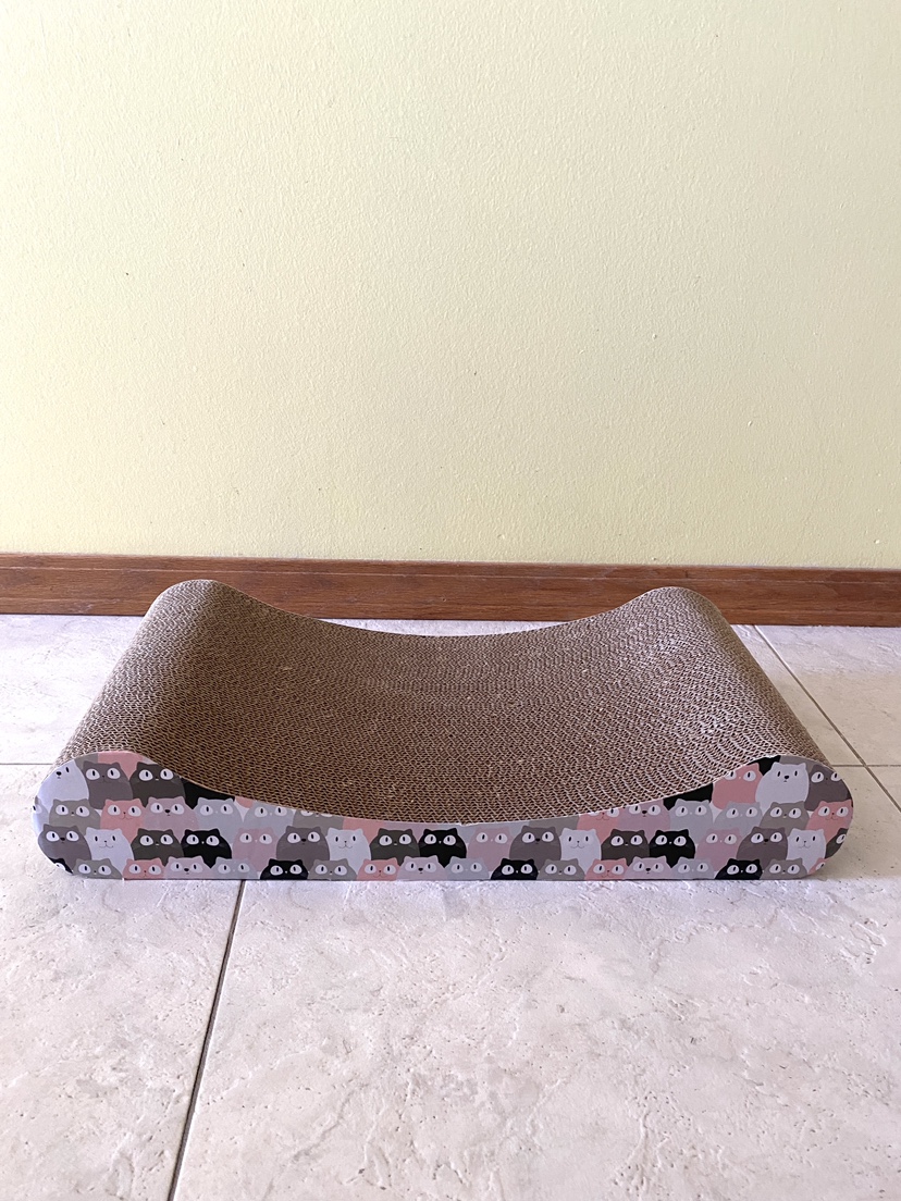 Cardboard Cat Scratcher #freecycle