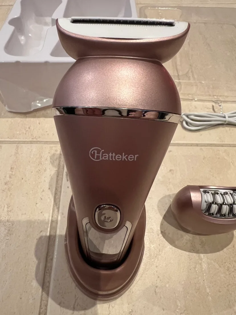 Hatteker Cordless Rechargeable Epilator image indicator(5)
