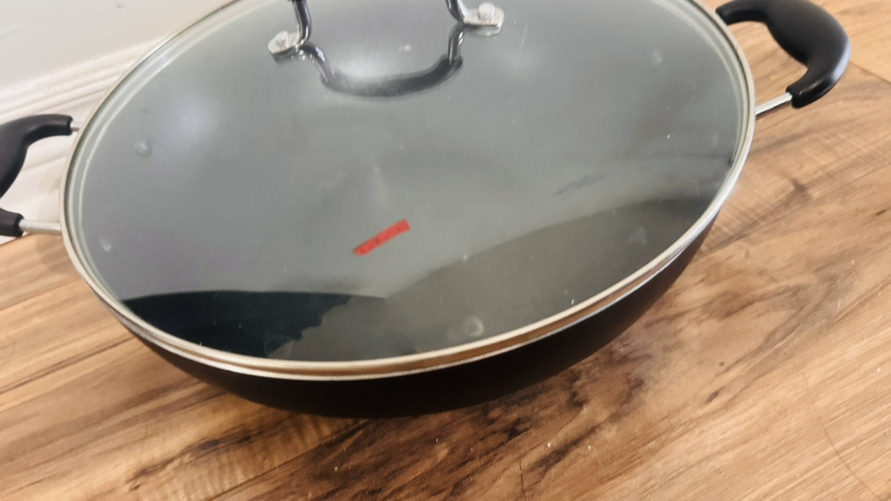 Starfrit Wok 7.5qt / 34cm matt black + lid, Non-stick surface - photo 4