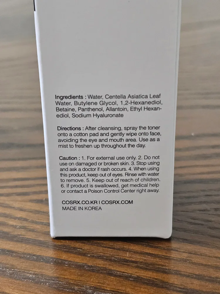 COSRX Centella Water Alcohol-Free Toner image indicator(3)