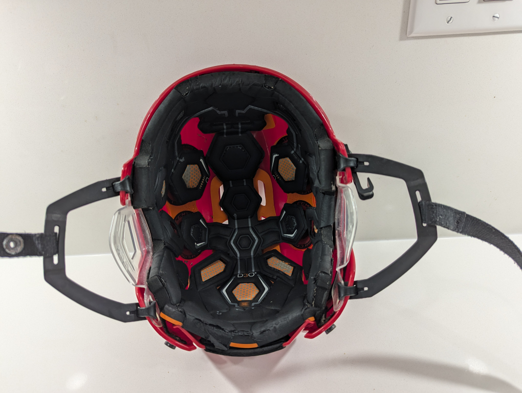 RED CCM Hockey Helmet LG 710 - photo 2