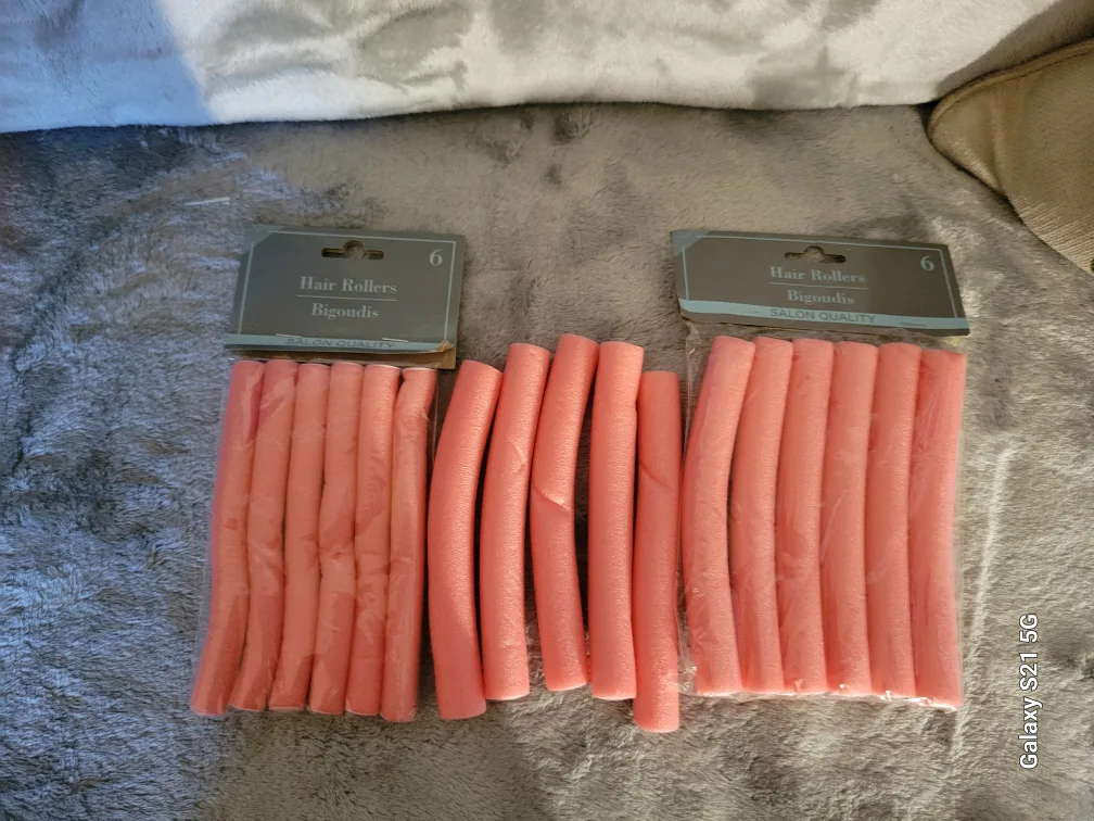 #freecycle 2 Packs of Ladies Hair Rollers. thumbnail