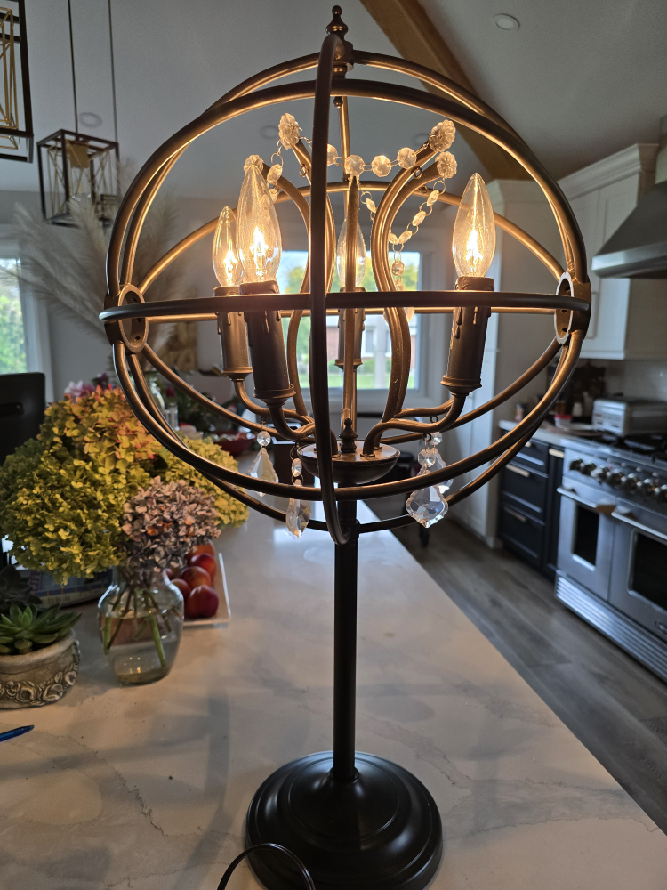 Globe / Orb Table Lamp